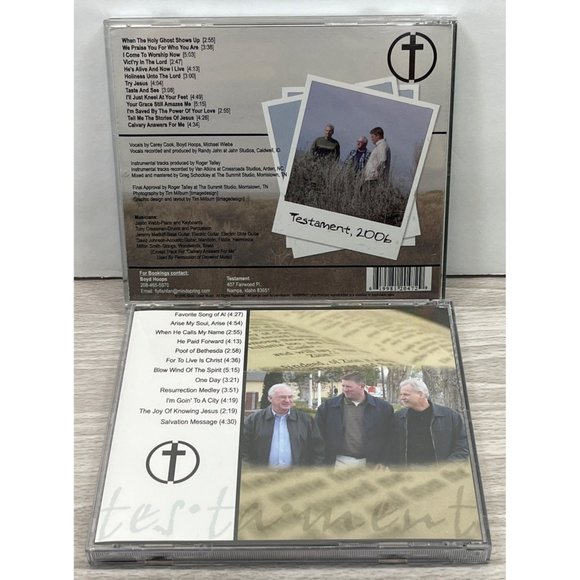 Testament Worship CDs I Come to Worship Now Self Titled Lot of 2 Indie Christian - Picture 2 of 6